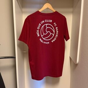 Never worn with Tags | Barcelona Maroon Short Sleeve Tee